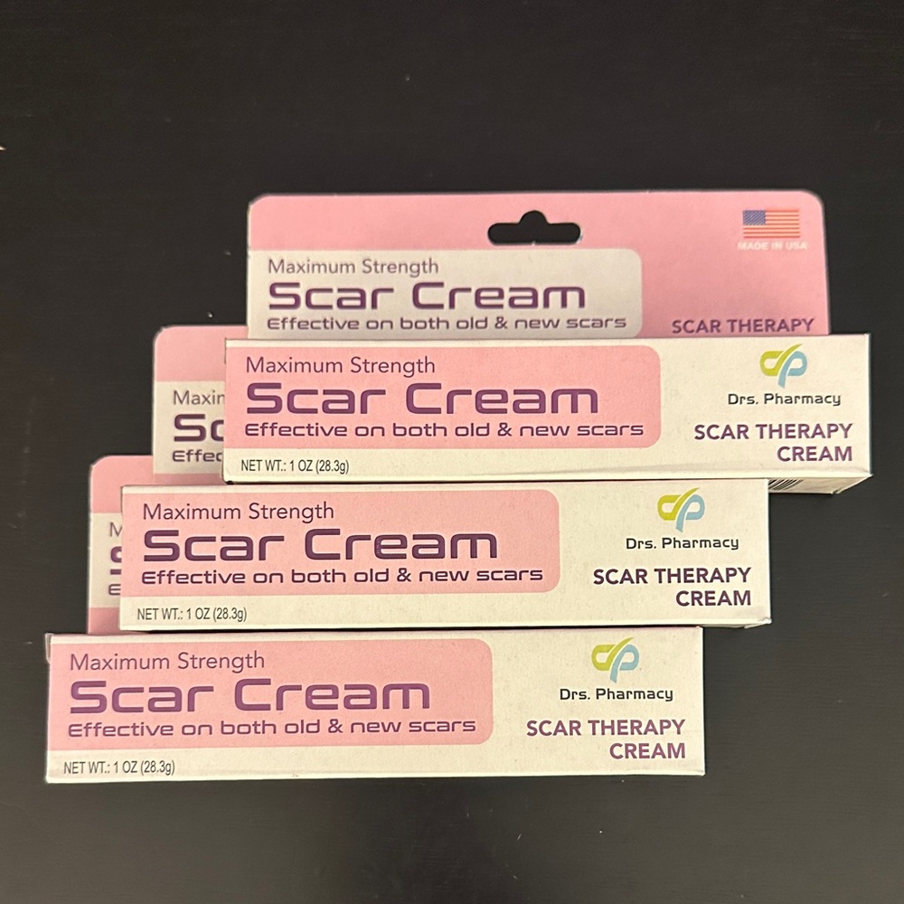 Drs Pharmacy Maximum Strength Scar Cream set of 3